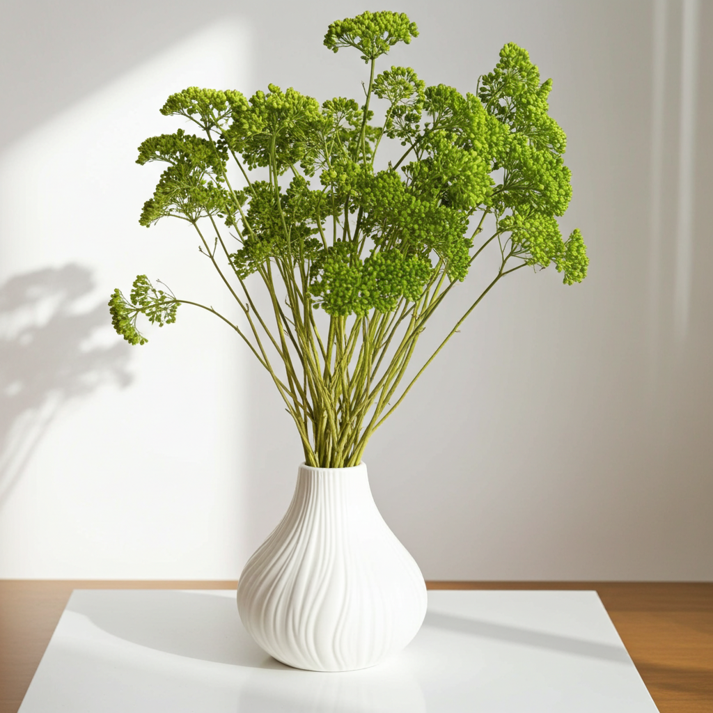 Sušená Achillea (Řebříček) – zelená